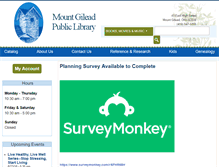 Tablet Screenshot of mglibrary.org